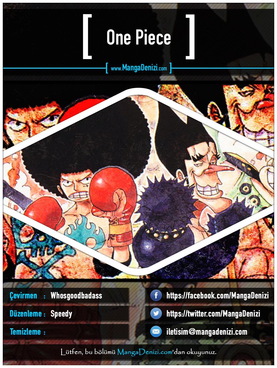 One Piece [Renkli] mangasının 0306 bölümünün 1. sayfasını okuyorsunuz.