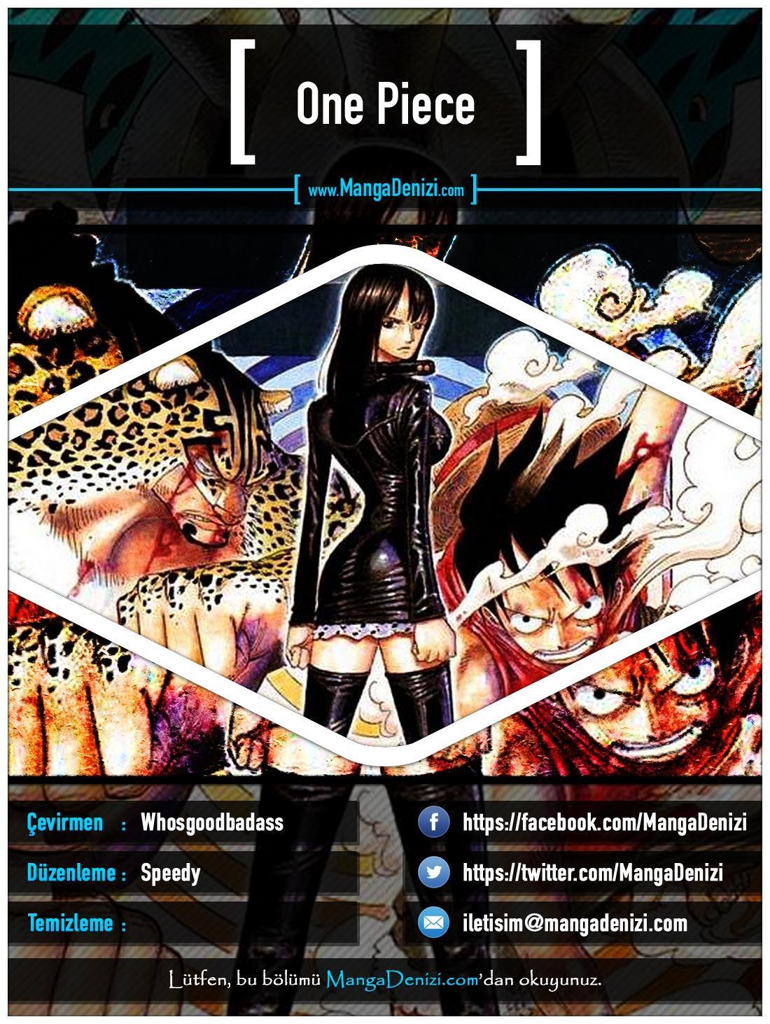 One Piece [Renkli] mangasının 0392 bölümünün 1. sayfasını okuyorsunuz.