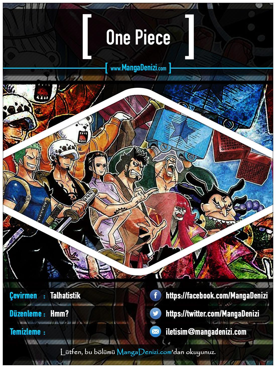 One Piece mangasının 0924 bölümünün 1. sayfasını okuyorsunuz.